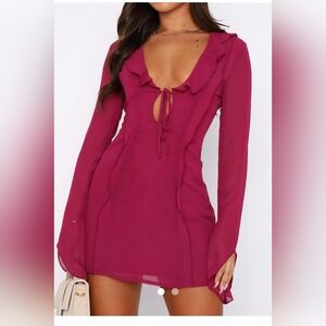 Falling To Pieces Mini Dress